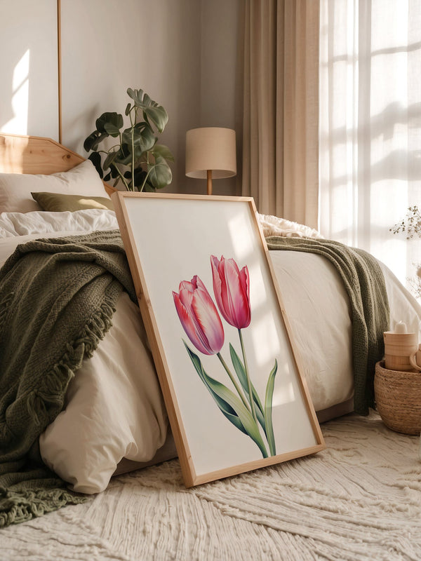 Tulpen Zartrosa Realismus
