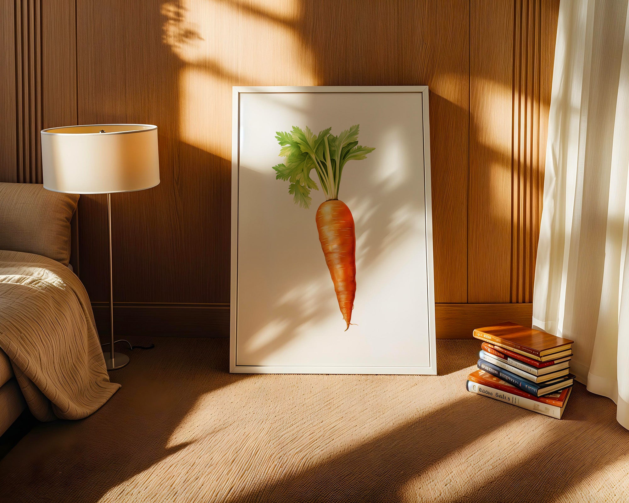 Karotte Realistisch Grün