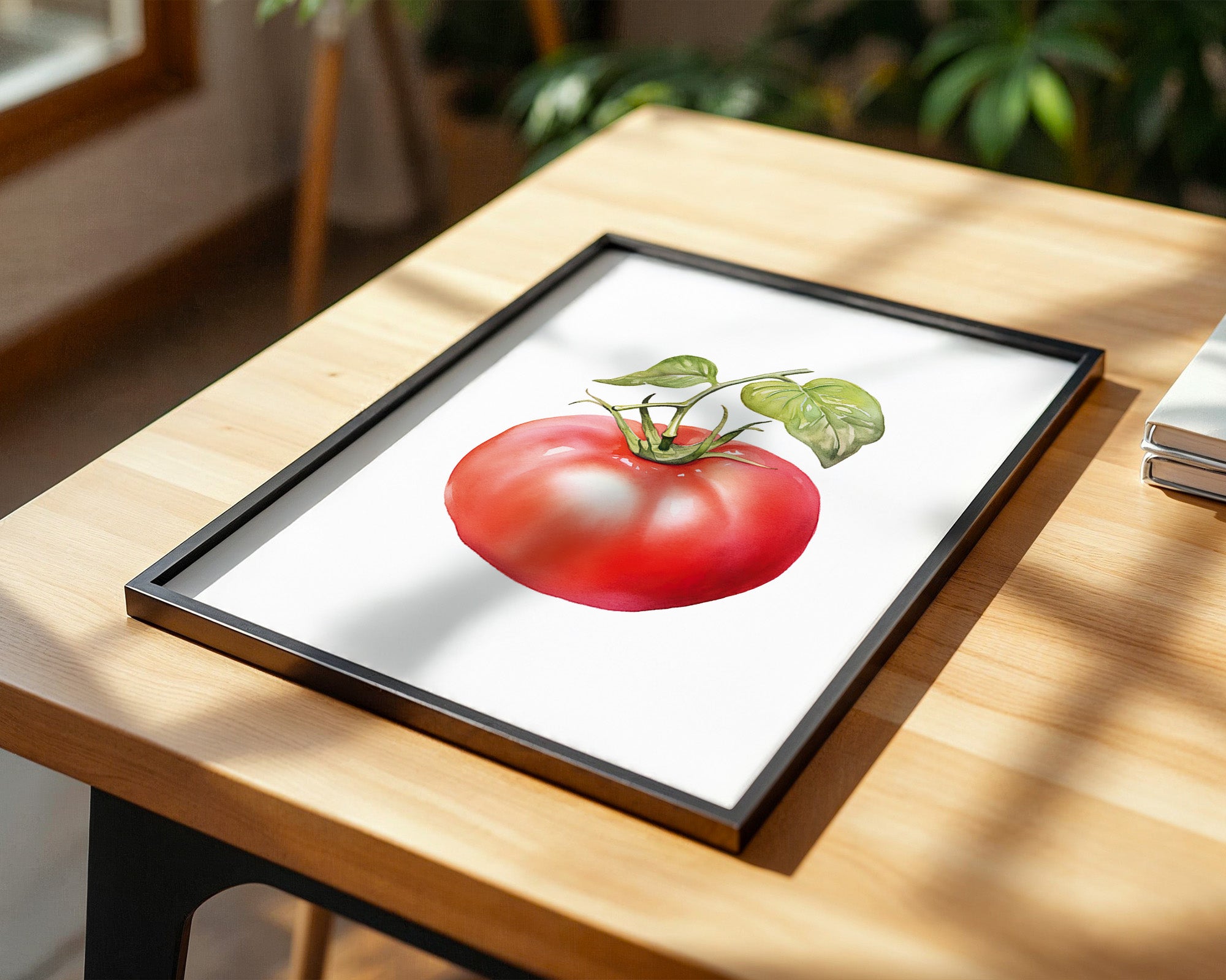 Tomate Aquarell saftig