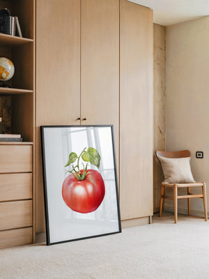 Tomate Aquarell saftig