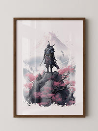 Samurai Berg Kirschblüte
