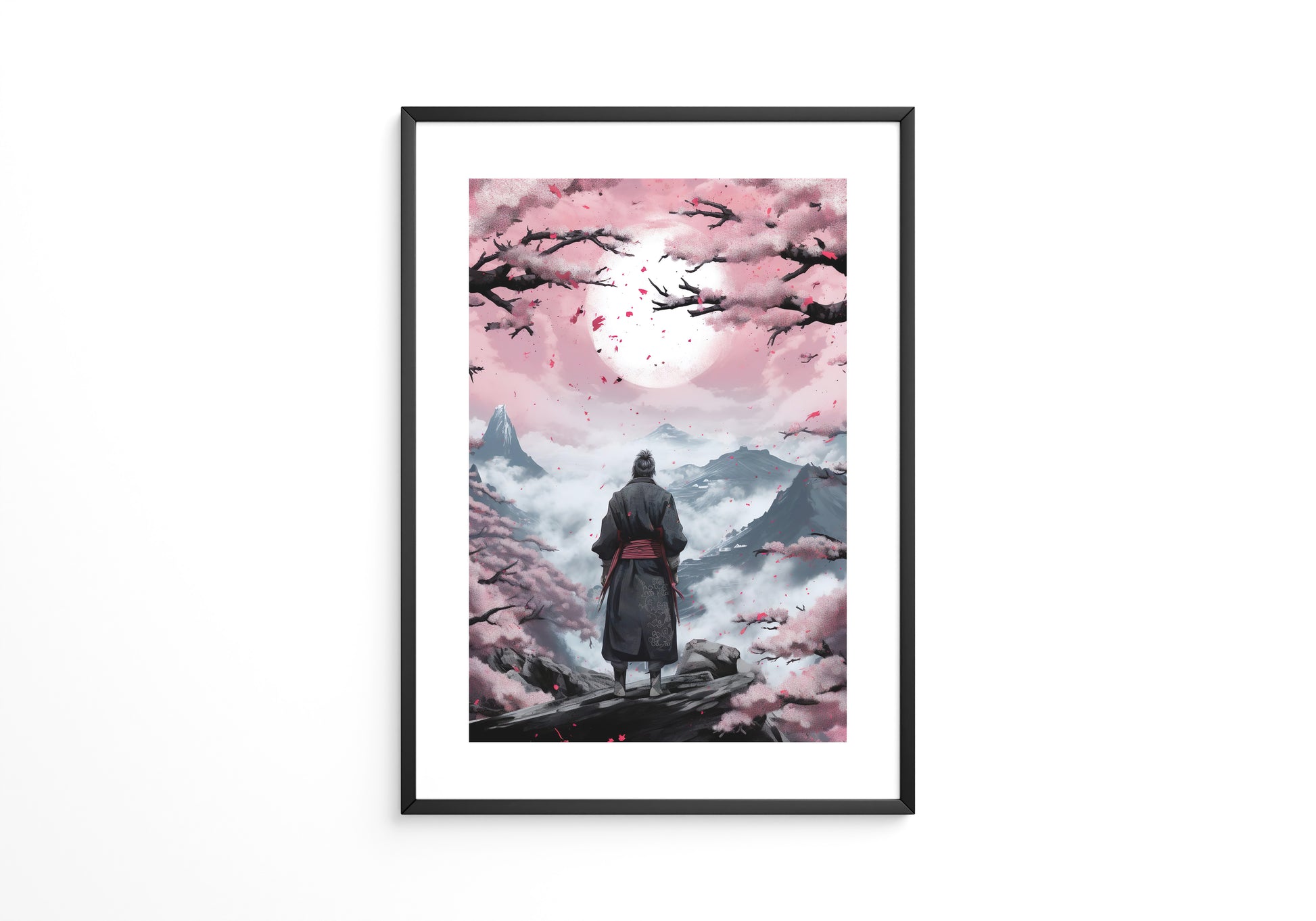 Samurai Blüten Rosa-Idylle