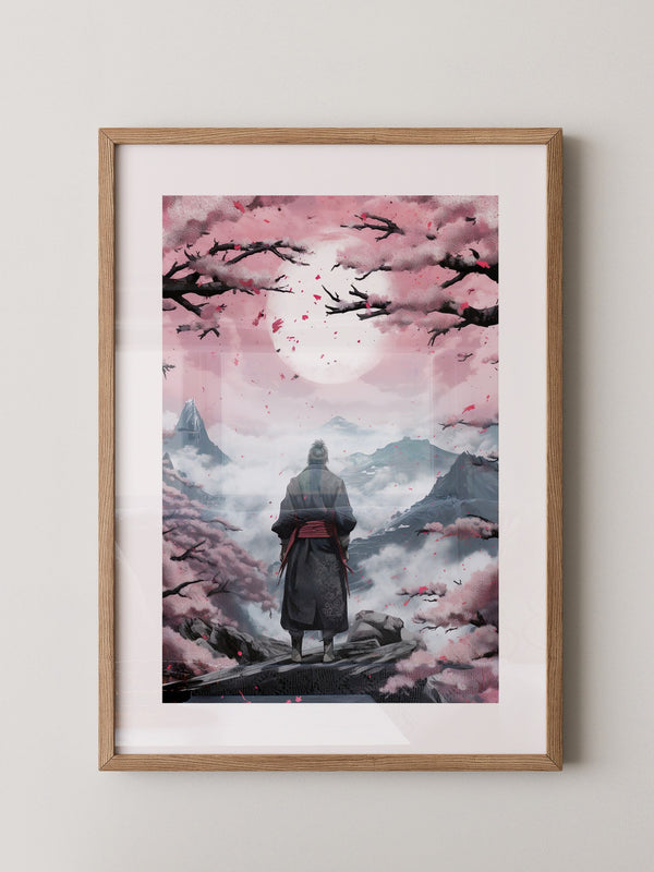 Samurai Blüten Rosa-Idylle