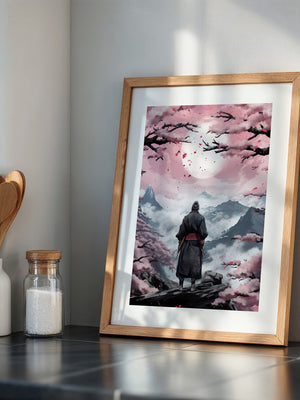 Samurai Blüten Rosa-Idylle