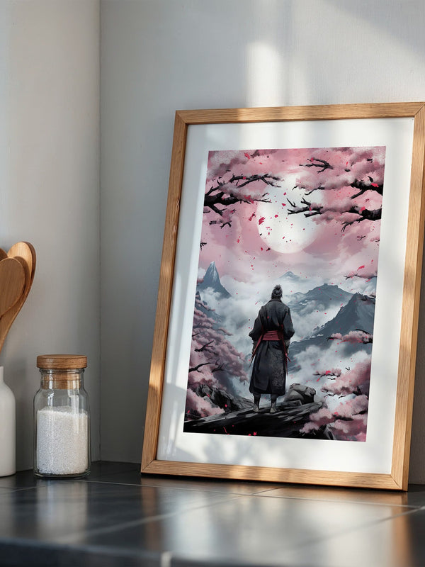 Samurai Blüten Rosa-Idylle