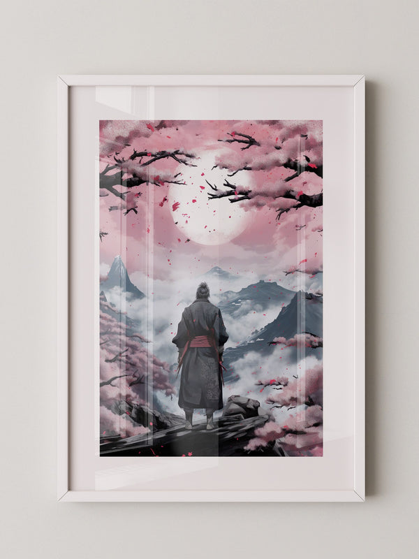 Samurai Blüten Rosa-Idylle