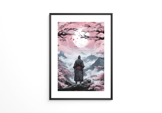 Samurai Blüten Rosa-Idylle