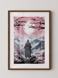 Samurai Blüten Rosa-Idylle