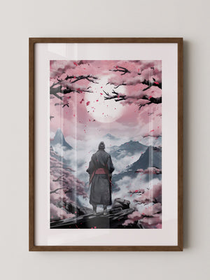 Samurai Blüten Rosa-Idylle