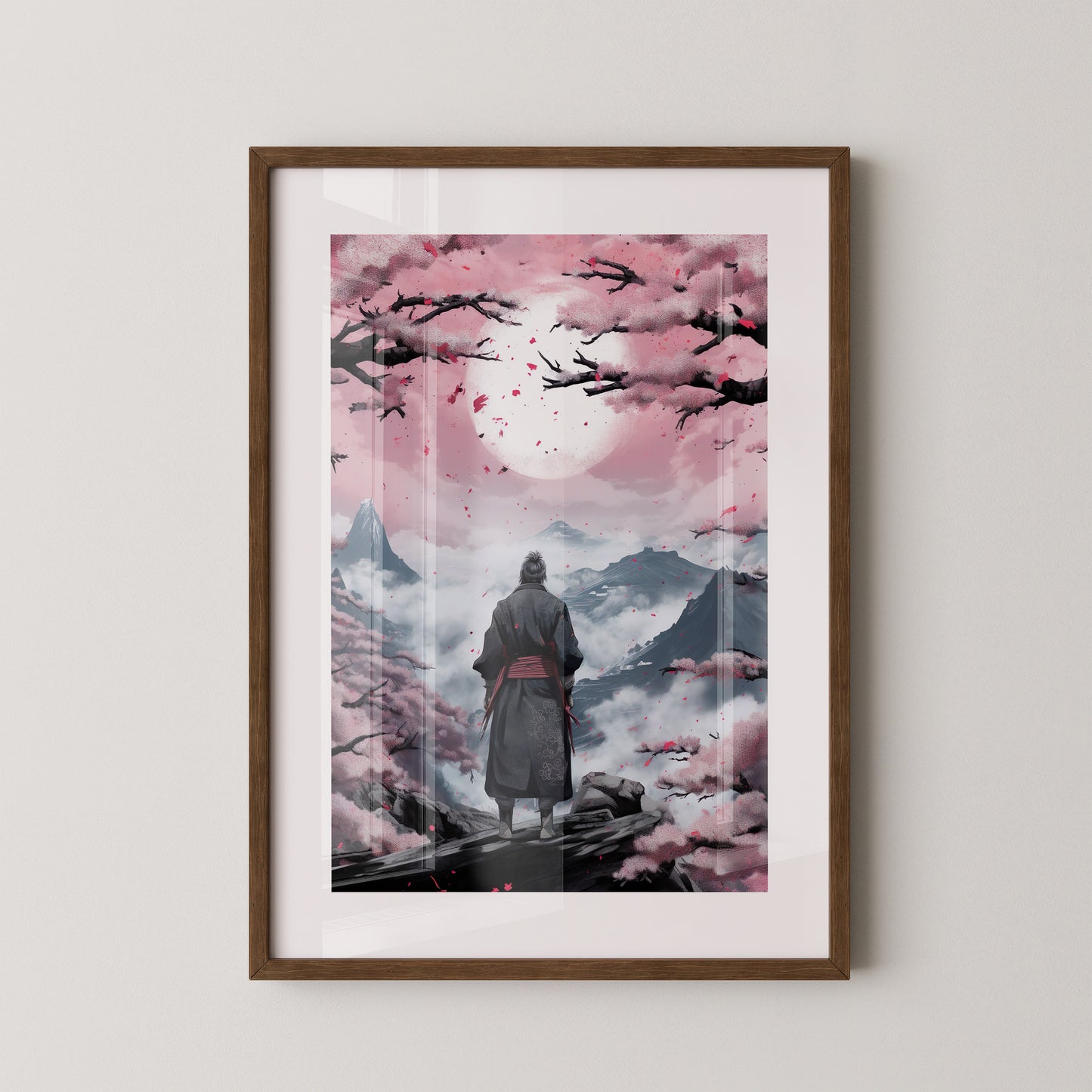 Samurai Blüten Rosa-Idylle