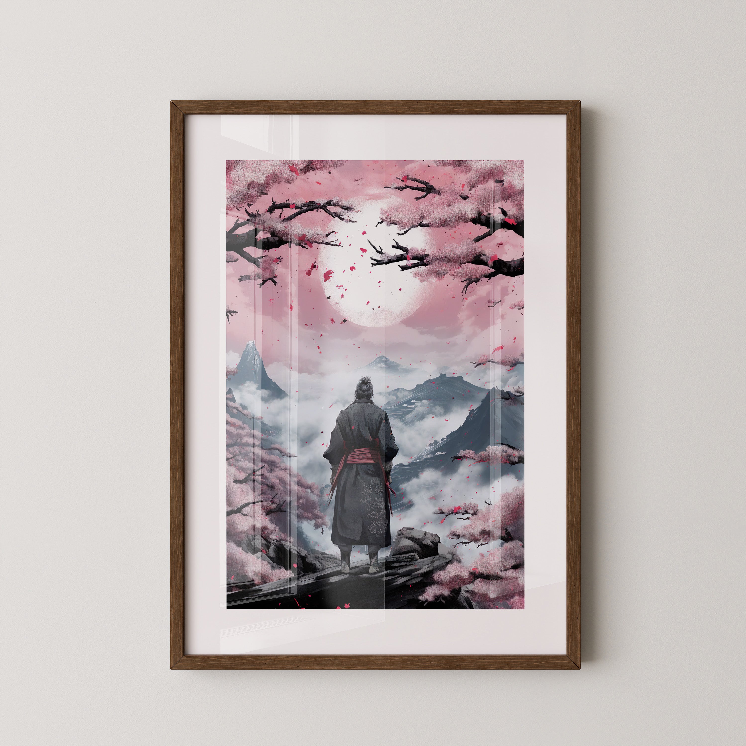 Samurai Blüten Rosa-Idylle