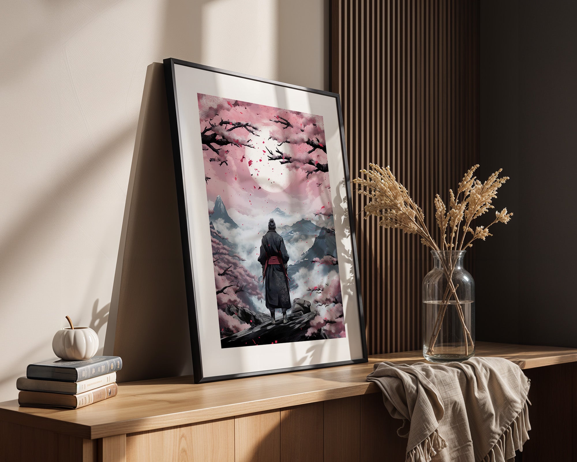 Samurai Blüten Rosa-Idylle