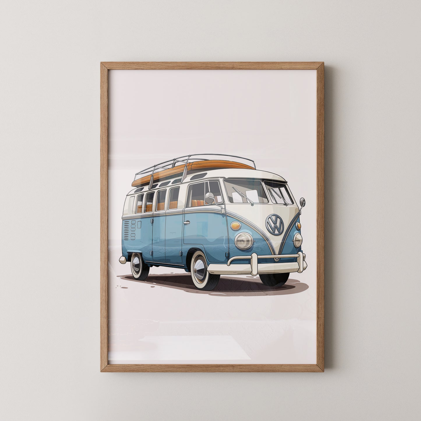 Vintage Bulli Retro Stil
