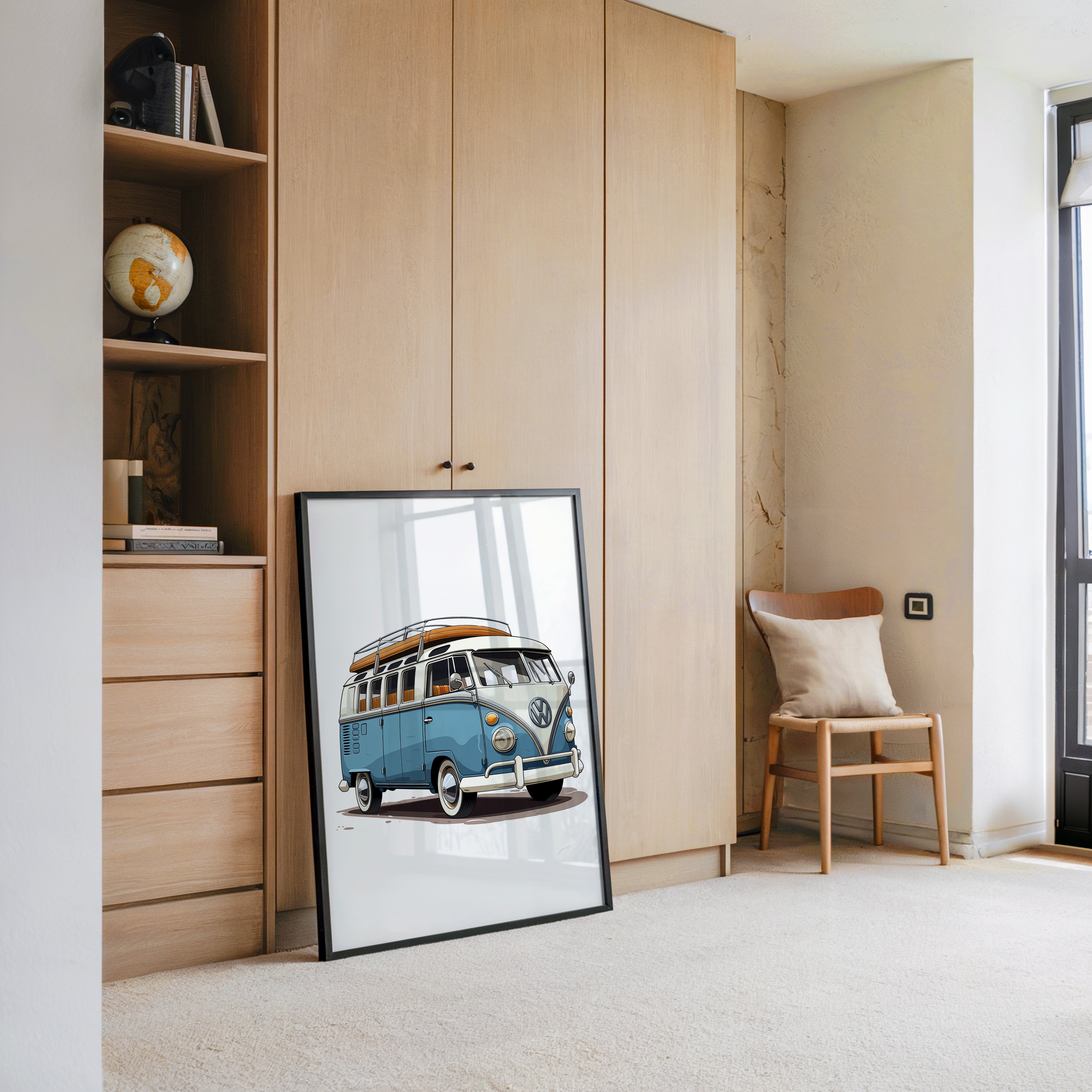 Vintage Bulli Retro Stil