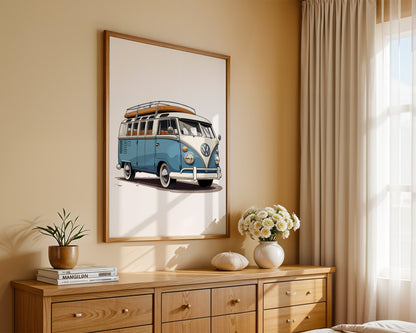 Vintage Bulli Retro Stil