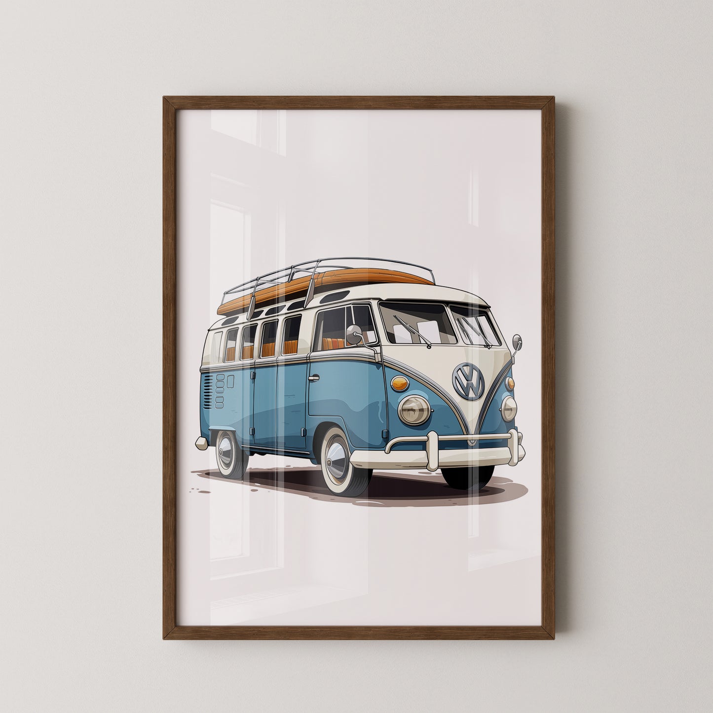Vintage Bulli Retro Stil