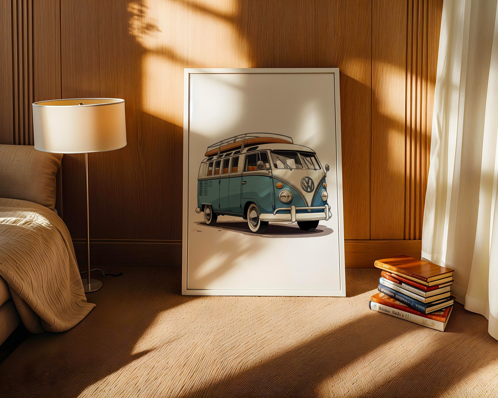 Vintage Bulli Retro Stil