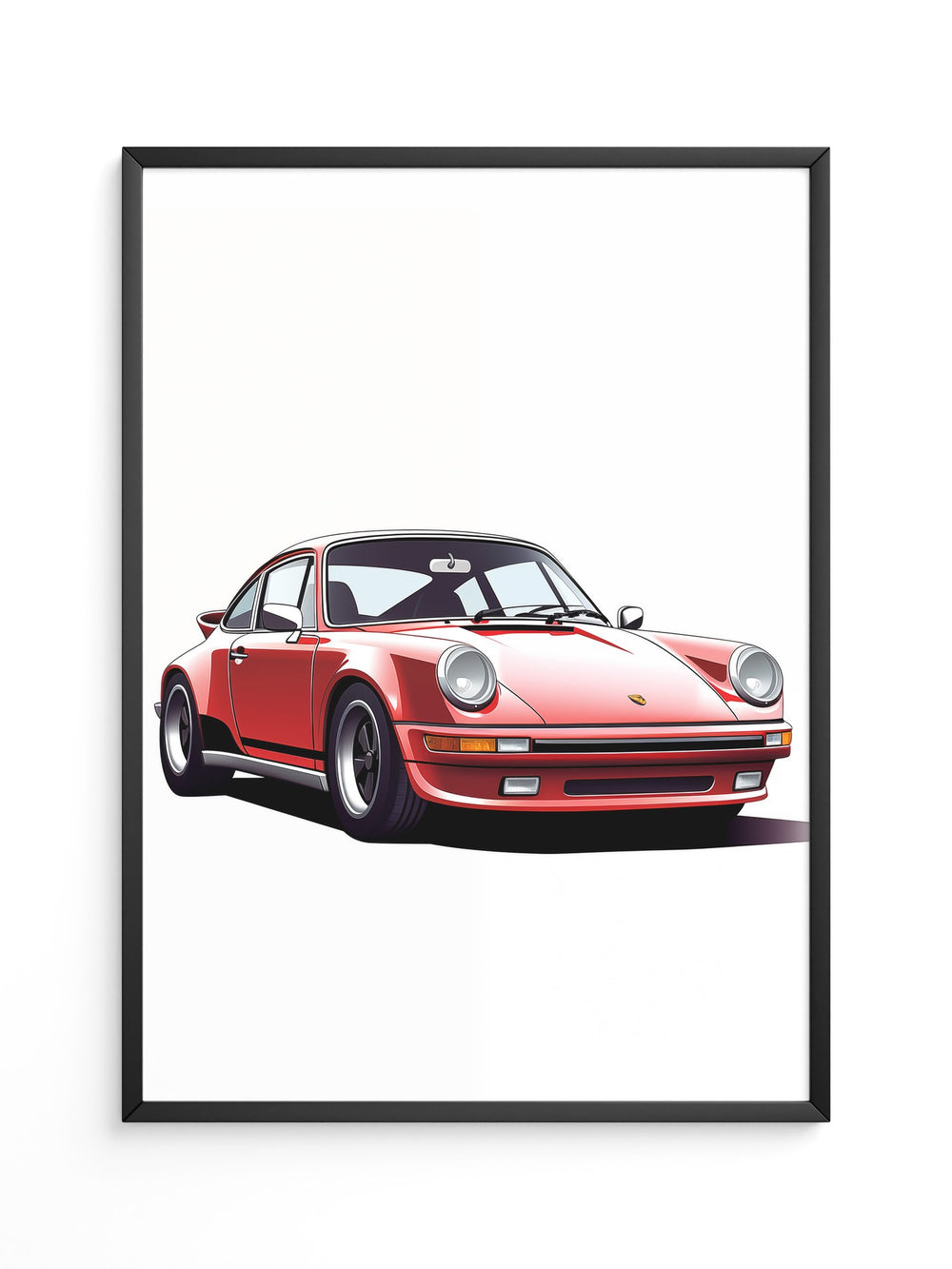 Porsche Rot glatt