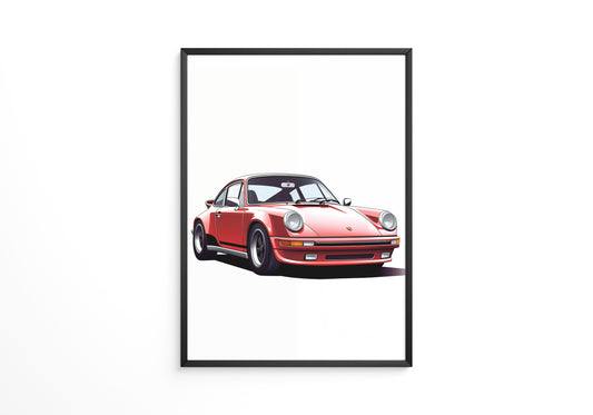 Porsche Rot glatt