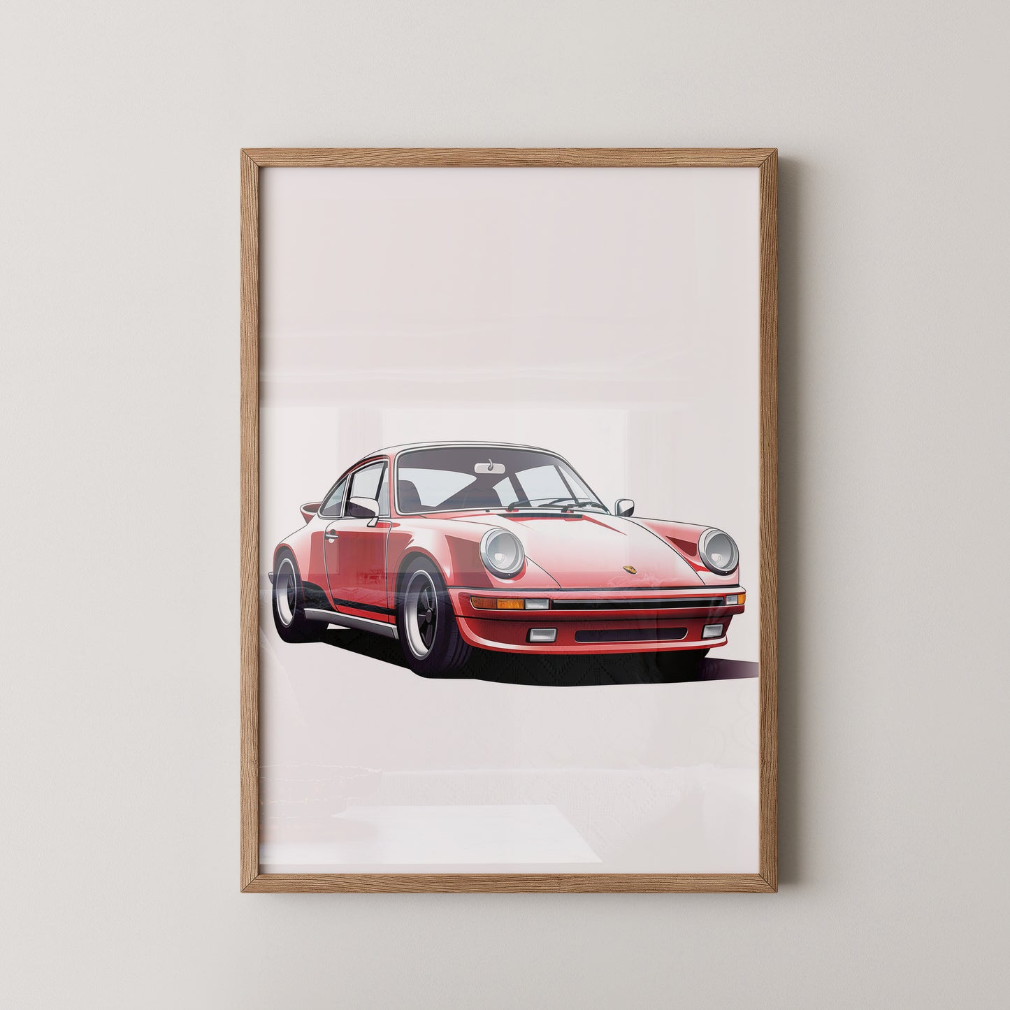 Porsche Rot glatt