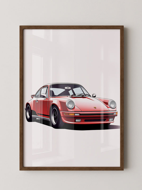 Porsche Rot glatt