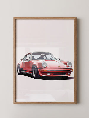 Porsche Rot glatt
