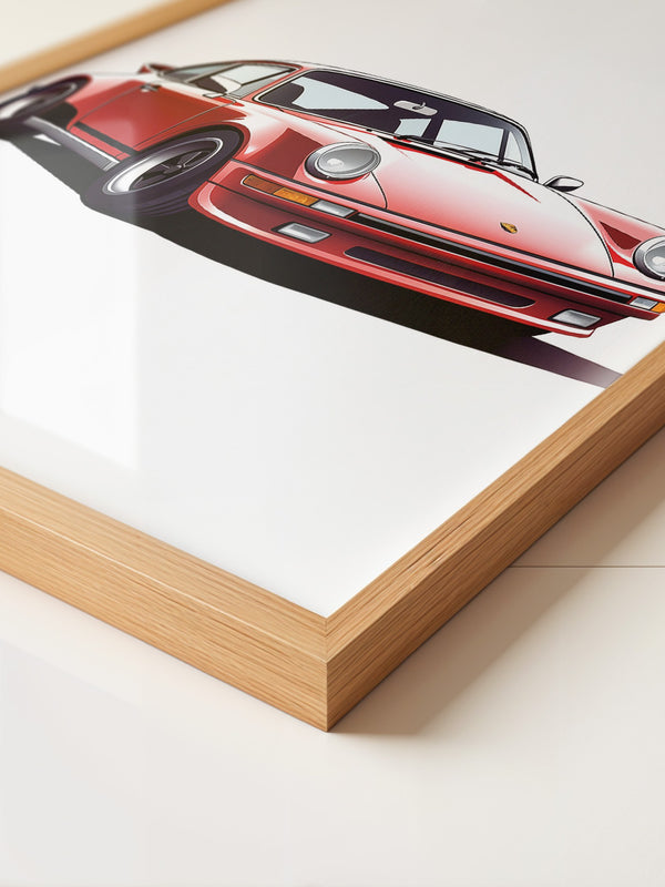 Porsche Rot glatt