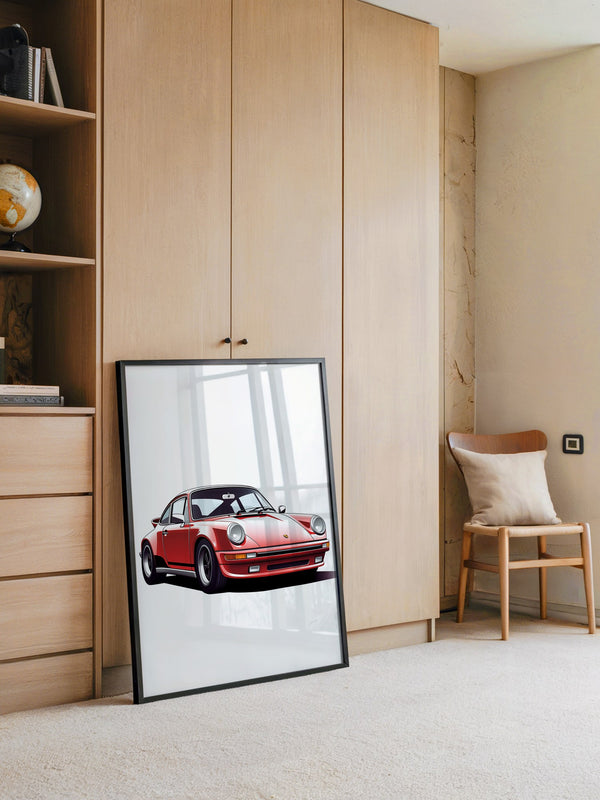 Porsche Rot glatt