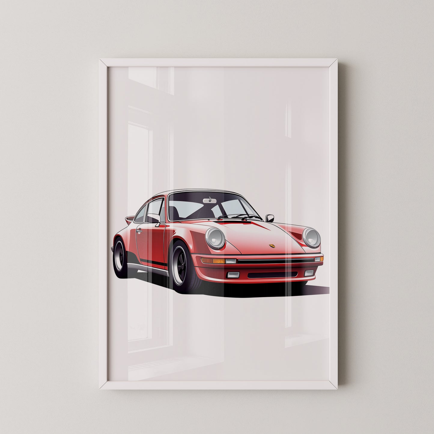 Porsche Rot glatt