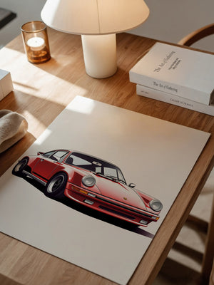 Porsche Rot glatt
