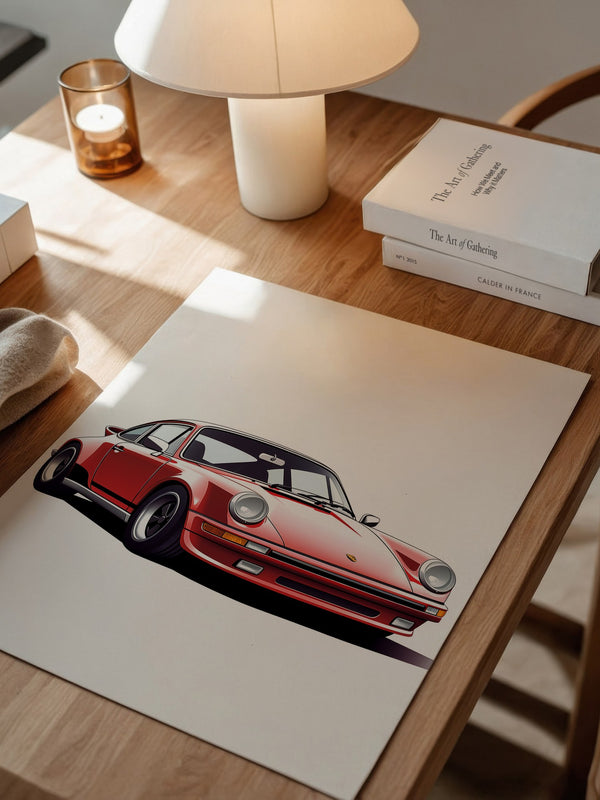 Porsche Rot glatt