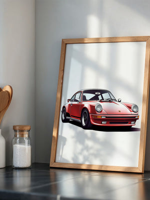 Porsche Rot glatt