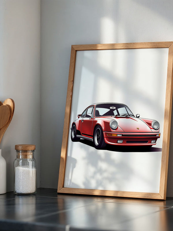 Porsche Rot glatt