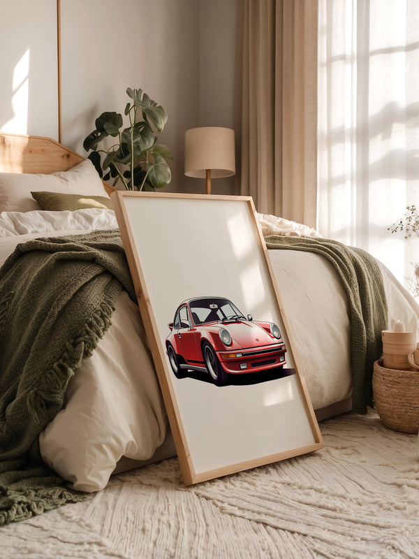 Porsche Rot glatt