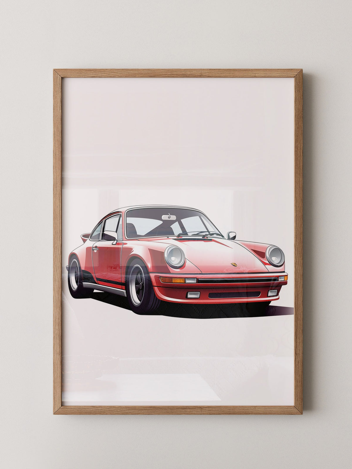 Porsche Rot glatt