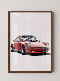 Porsche Rot glatt
