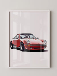 Porsche Rot glatt
