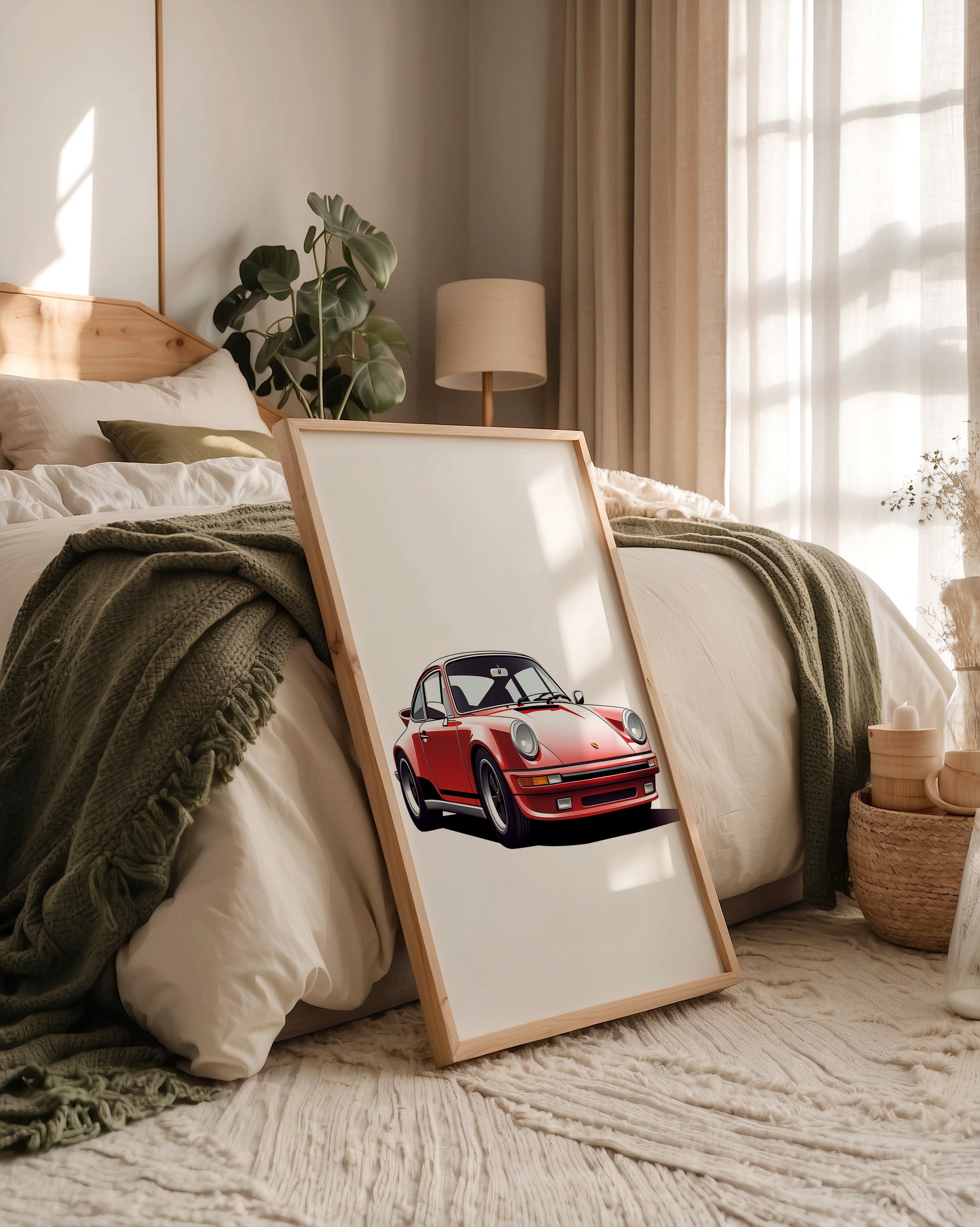 Porsche Rot glatt