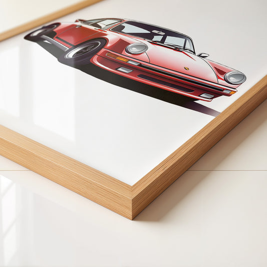 Porsche Rot glatt