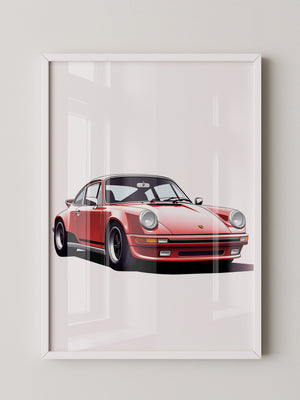Porsche Rot glatt