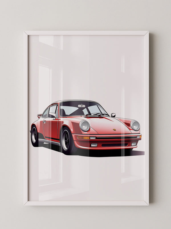 Porsche Rot glatt
