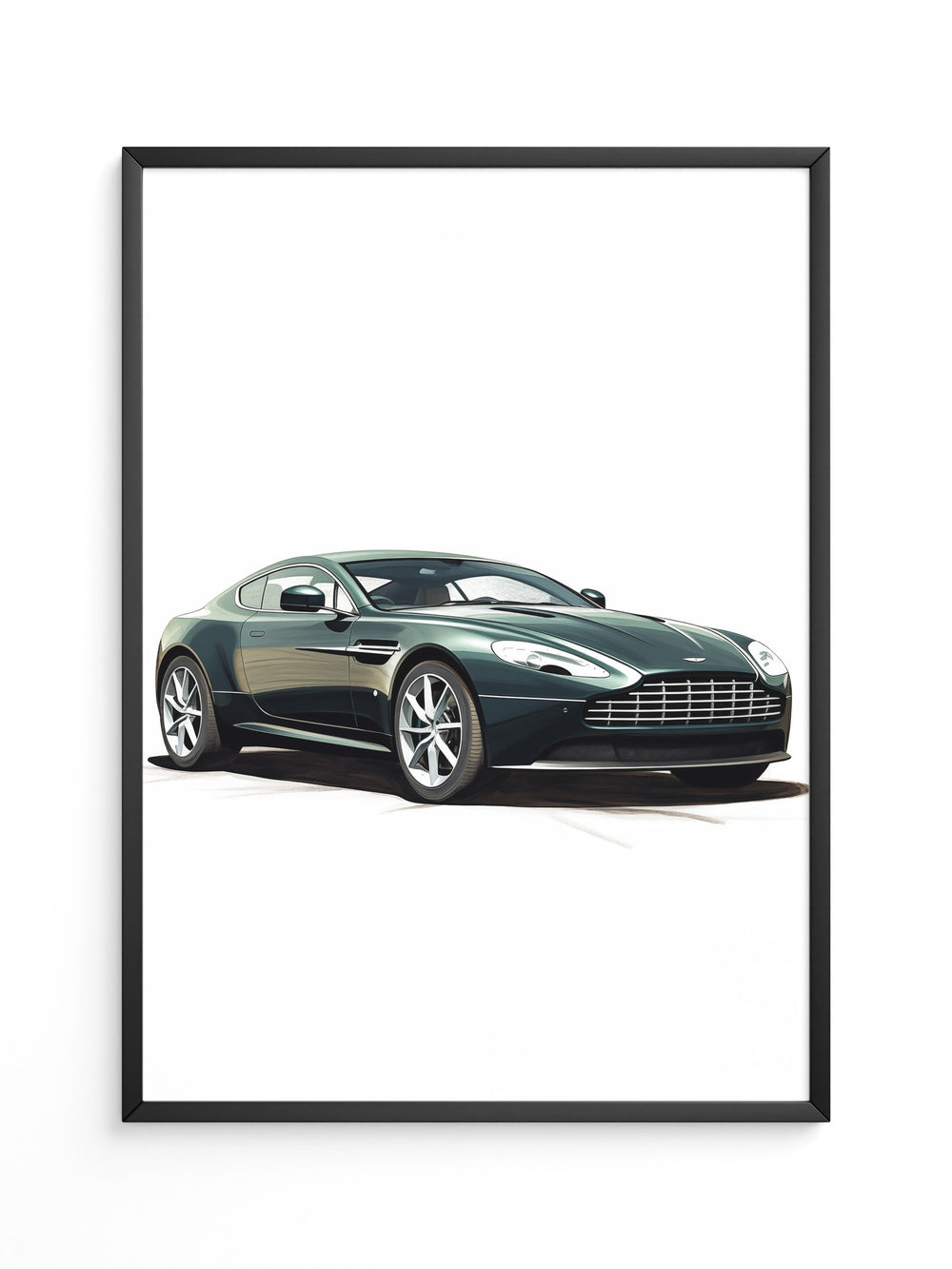 Luxuriöser Sportwagen Illustration