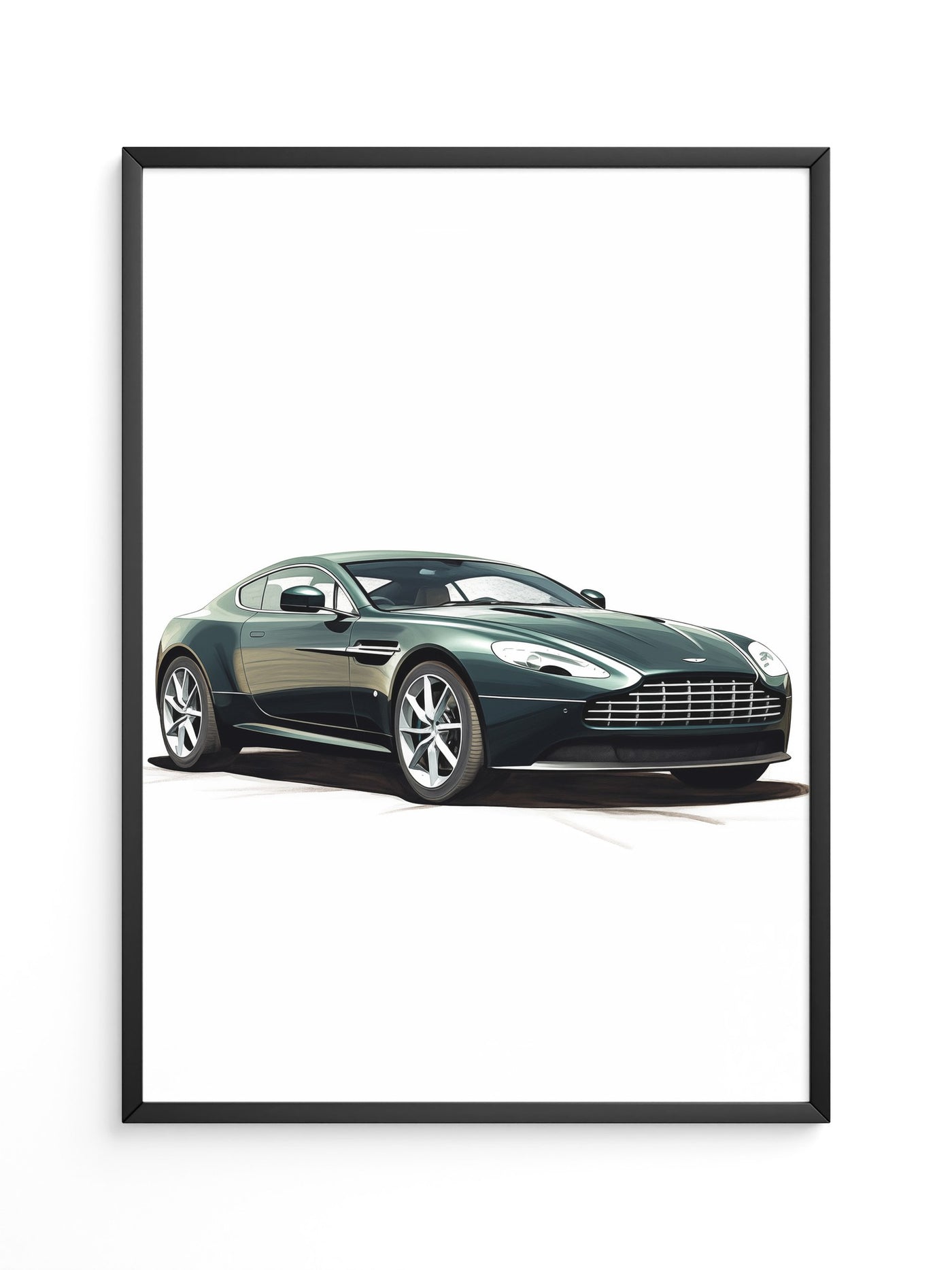 Luxuriöser Sportwagen Illustration