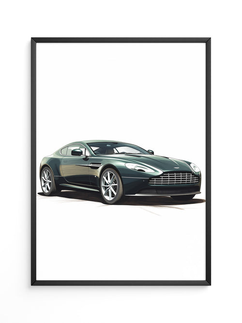 Luxuriöser Sportwagen Illustration