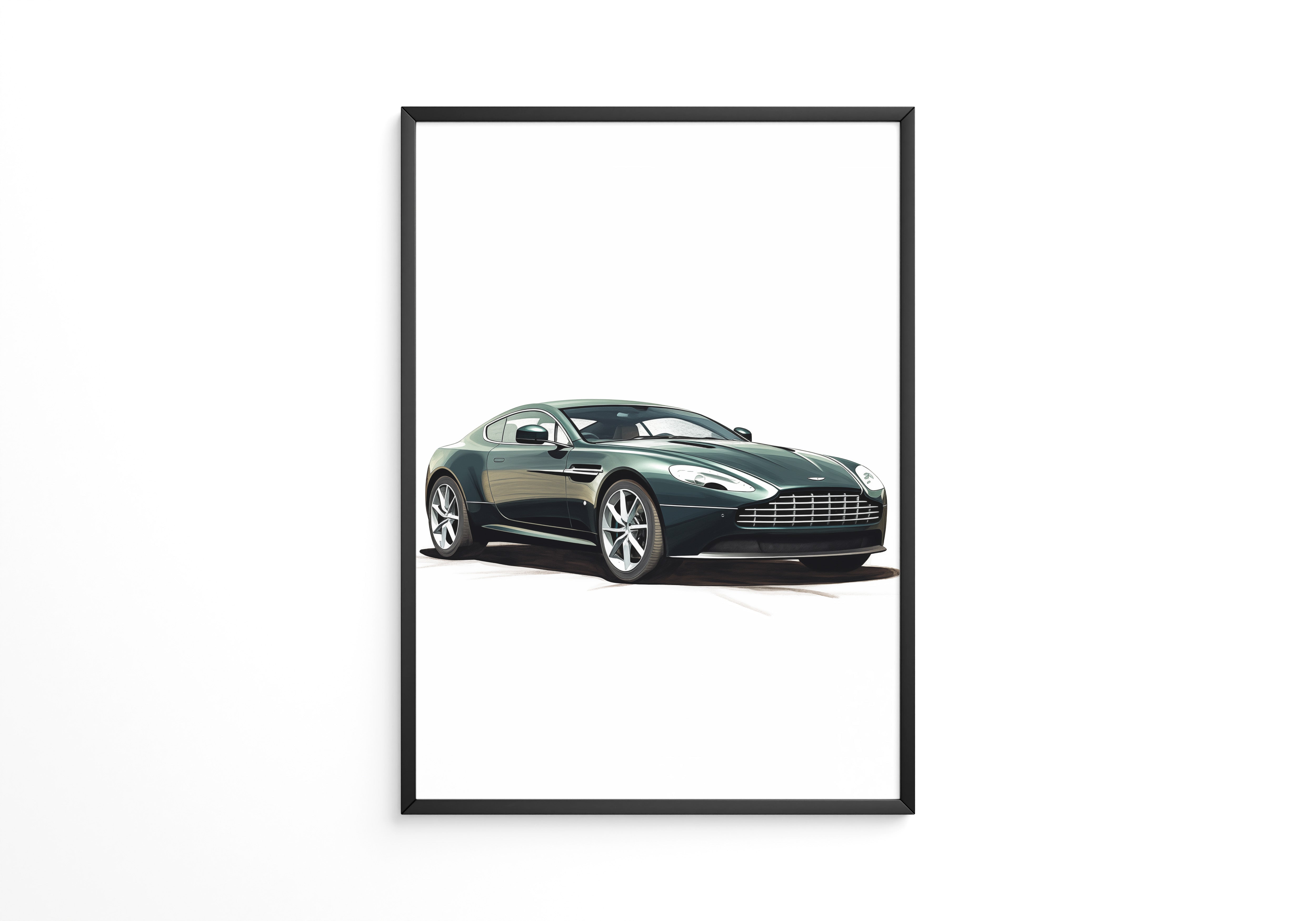 Luxuriöser Sportwagen Illustration