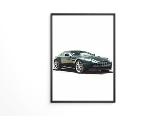 Luxuriöser Sportwagen Illustration