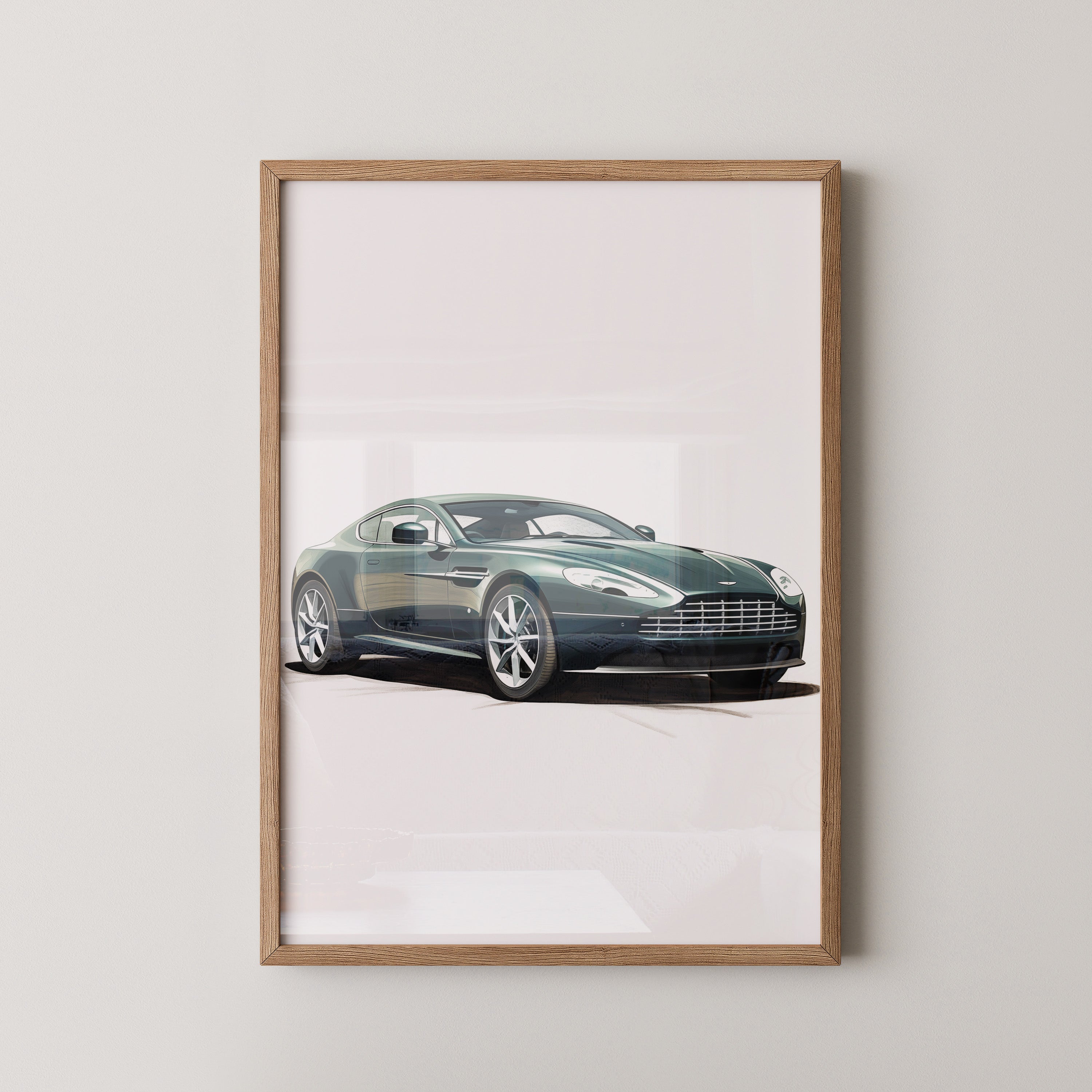 Luxuriöser Sportwagen Illustration