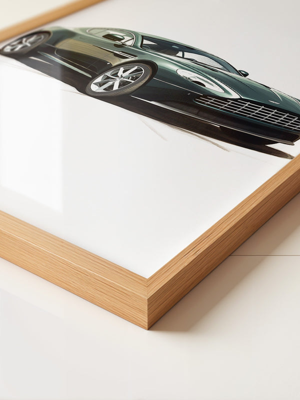 Luxuriöser Sportwagen Illustration