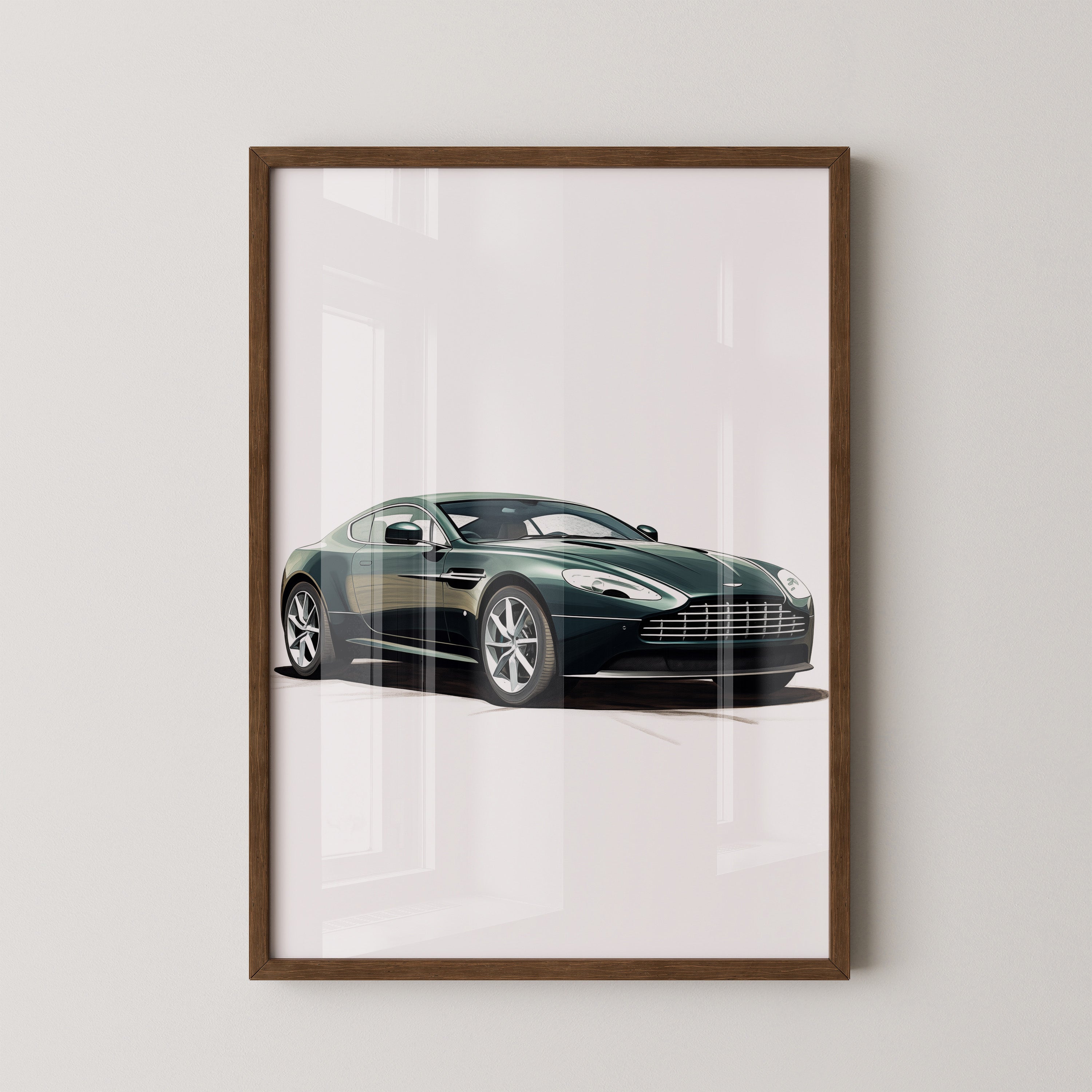 Luxuriöser Sportwagen Illustration