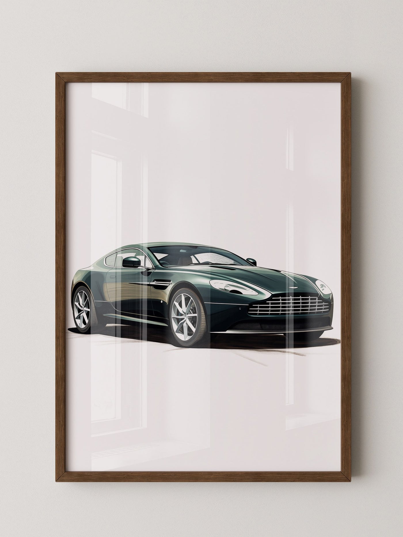 Luxuriöser Sportwagen Illustration